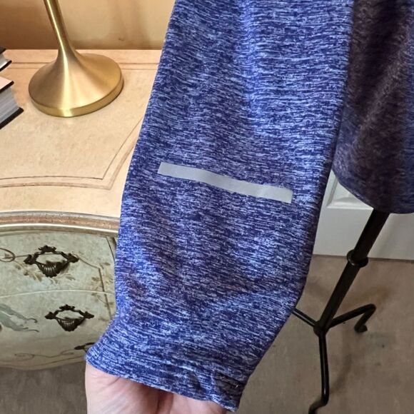 EUC Lot of 2 Men's Nike Dri-Fit Half Zip Pullover Shirts Blue & Green Size XL - Picture 4 of 11